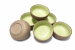 Set of 6 Mini Ceramic Bowls | 3.25 Inch Small Serving Bowls | Dessert & Dip Bowls | Matte Finish | Microwave Safe