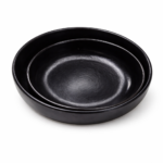 2-Piece Ceramic Salad Bowl Set | 8 & 6.5 Inch Serving Bowls | Matte Finish | Microwave & Dishwasher Safe