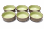 Set of 6 Mini Ceramic Bowls | 3.25 Inch Small Serving Bowls | Dessert & Dip Bowls | Matte Finish | Microwave Safe - Image 2
