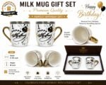 🎁 Happy Birthday Ceramic Mug Gift Set – Set of 2 Premium Gold Handle Mugs with Luxury Gift Box - Image 5