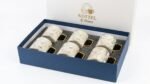 Premium Ceramic Tea Mug Set of 6 – Gold Leaf Swirl Design with Luxury Gift Box | 300 ml - Image 2